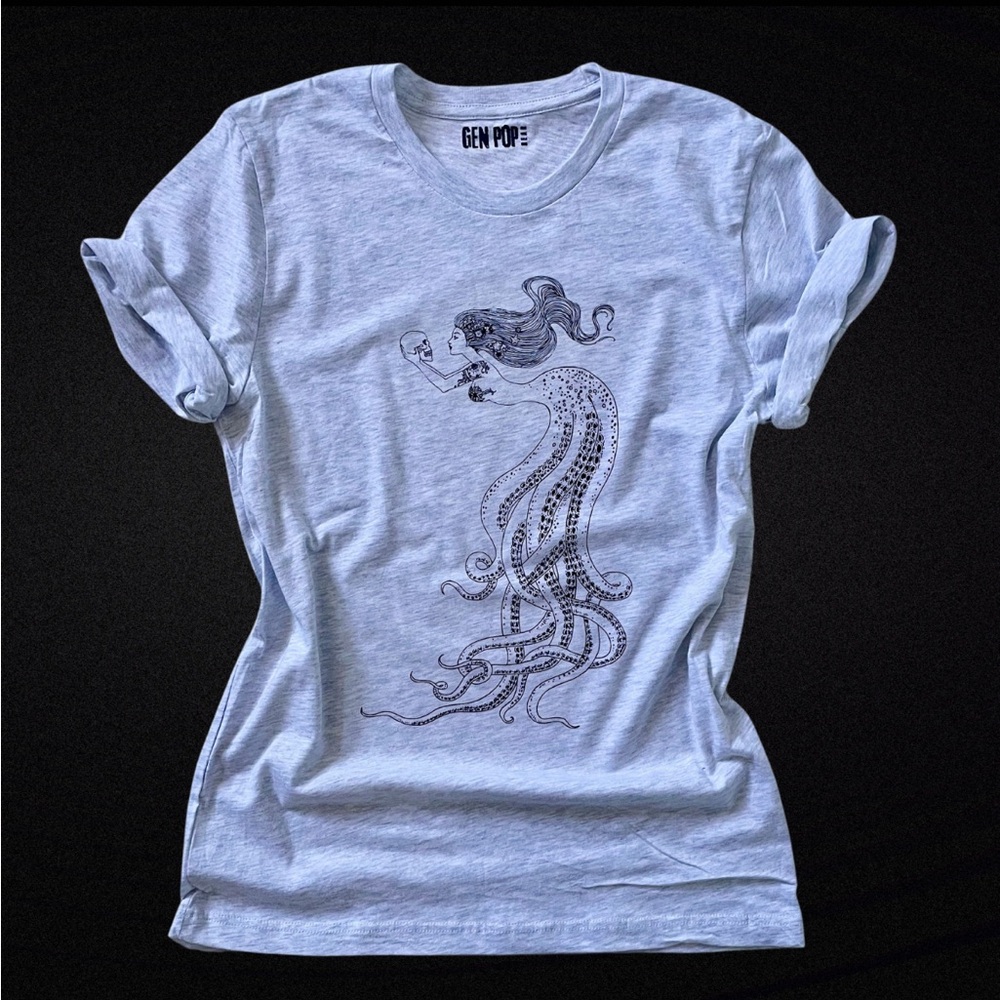 MERMAID Octopus Luxe T Super Soft Straight out of my Studio NWT